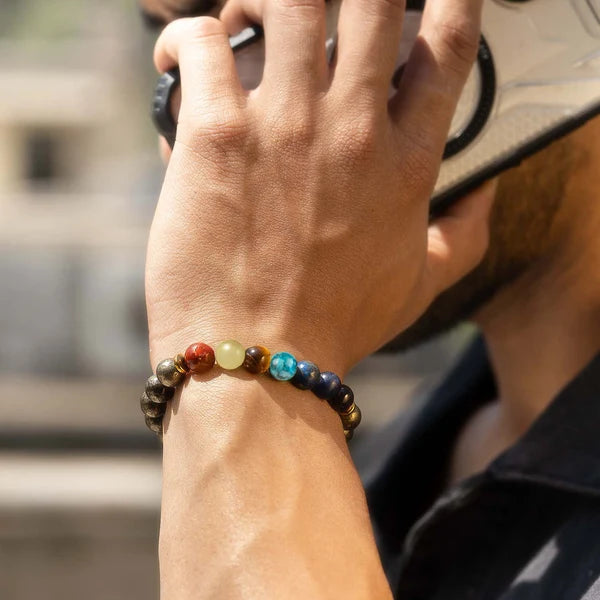 Spiritual black beads kada.