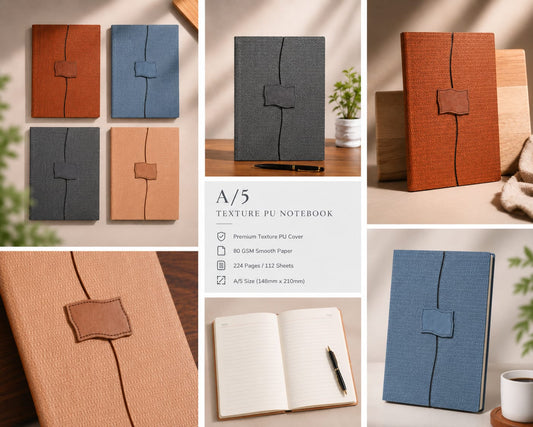 TEXTURE PU NOTE BOOK