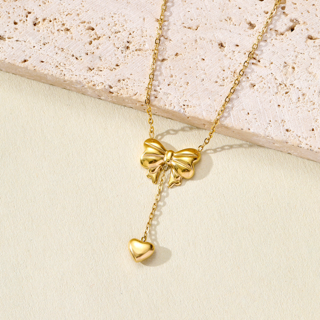 Butterfly Heart Necklace