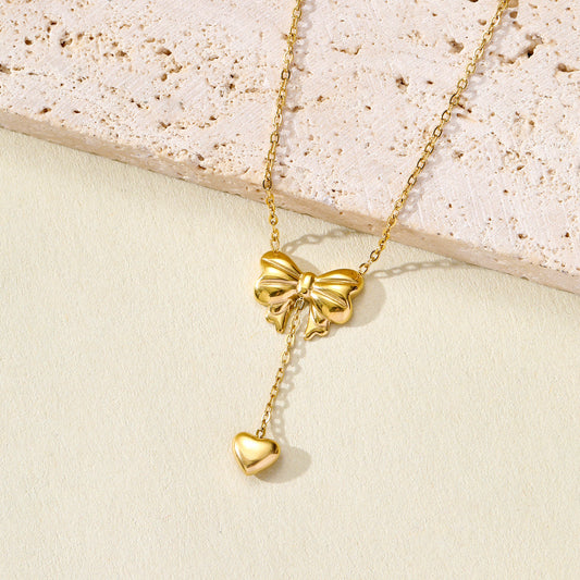 Butterfly Heart Necklace