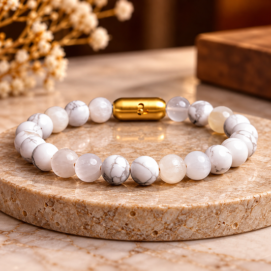 Cancer (Kark) Zodiac Stone Bracelet