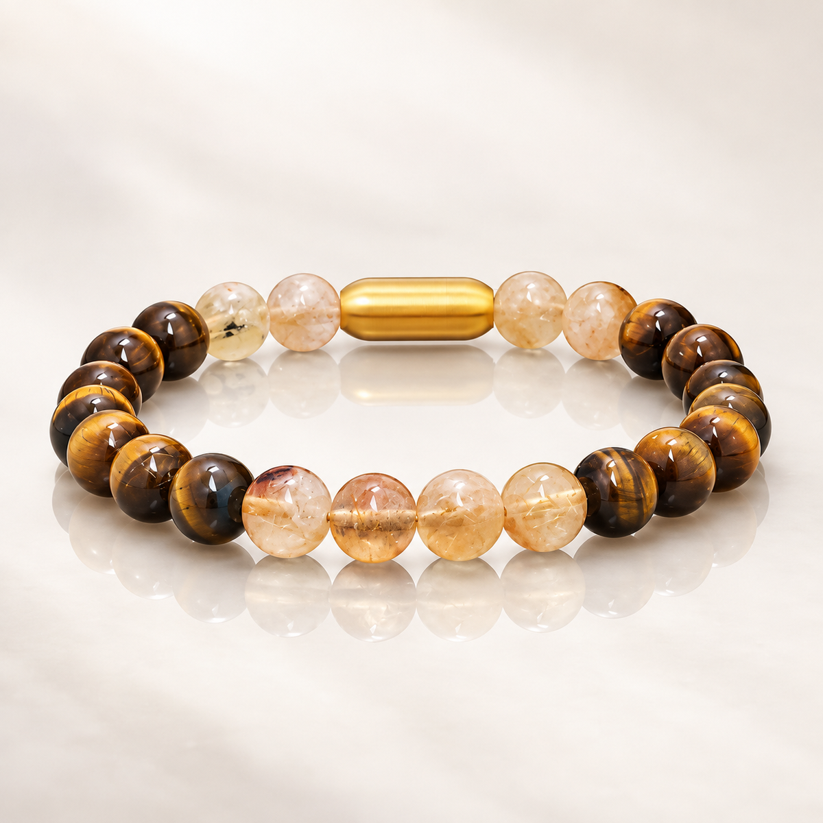 Leo (Singh) Zodiac Stone Bracelet