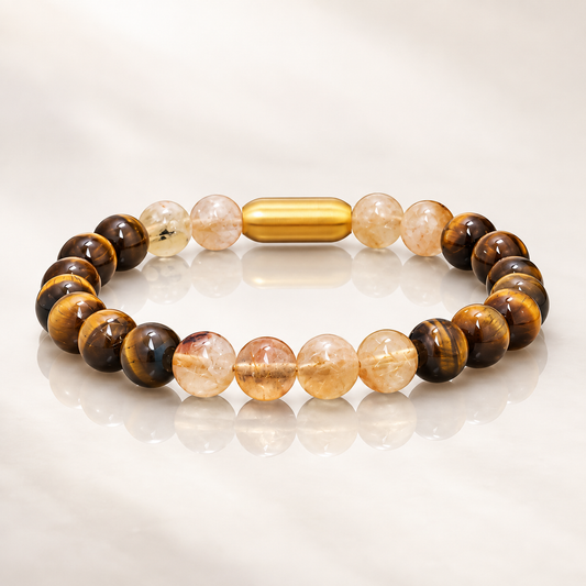 Leo (Singh) Zodiac Stone Bracelet